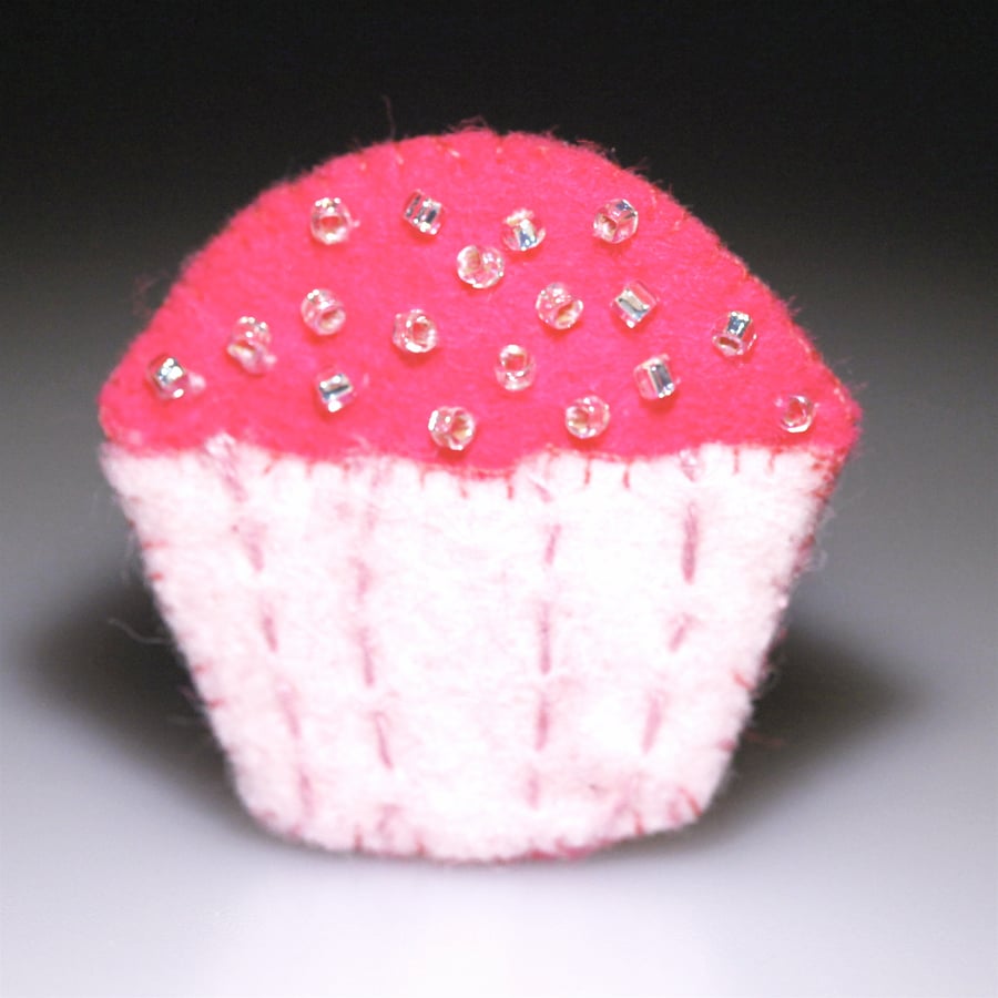 Cup Cake Brooch
