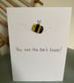 Fused glass bee  - Image 1
