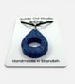 Blue and Turquoise Marbled Glasses Holder Necklace - Image 9