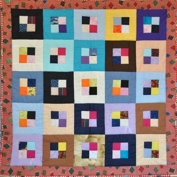 Scrap lap Quilt