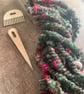 Art Yarn Super Coils Forest Green Corriedale and Polwarth - Image 4