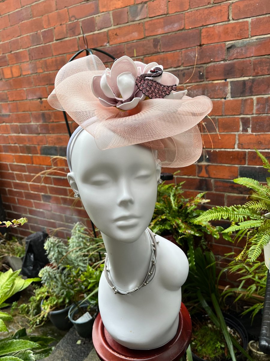 Beautiful Handmade hat, Hat for the Races, Hats for Ascot, Special Occasion Hats