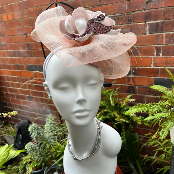 Beautiful Handmade hat, Hat for the Races, Hats for Ascot, Special Occasion Hats