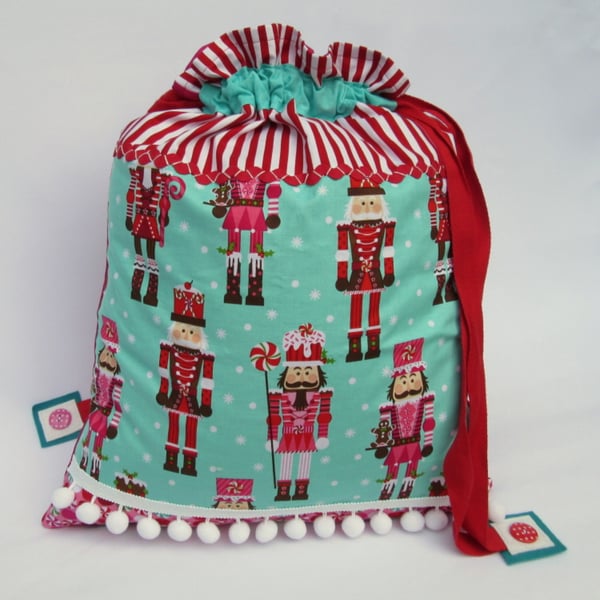 Christmas Santa Sack - The Nutcracker