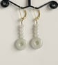 Burmese Jadeite Circle Earings - Image 7