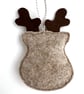 Reindeer Christmas Decoration, Hanging Decoration - Image 4