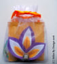 Large Iris Flower Felt Brooch - Image 4