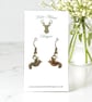 Charm Earrings - Peace Doves - Image 1