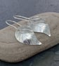 Silver Leaf Earrings, Gift for nature lover - Image 1