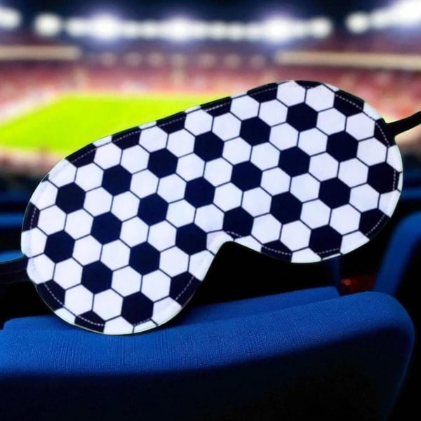 Children's Sleep Masks, Sporty Football Themes, Adjustable Blackout.