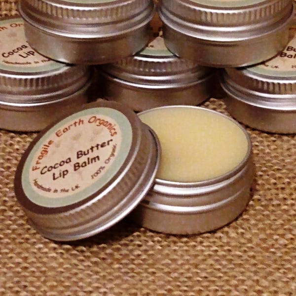 Organic Cocoa Butter Lip Balm