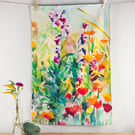 Summer Garden Teatowel 