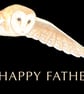 Barn Owl - Father's Day Card - Image 1