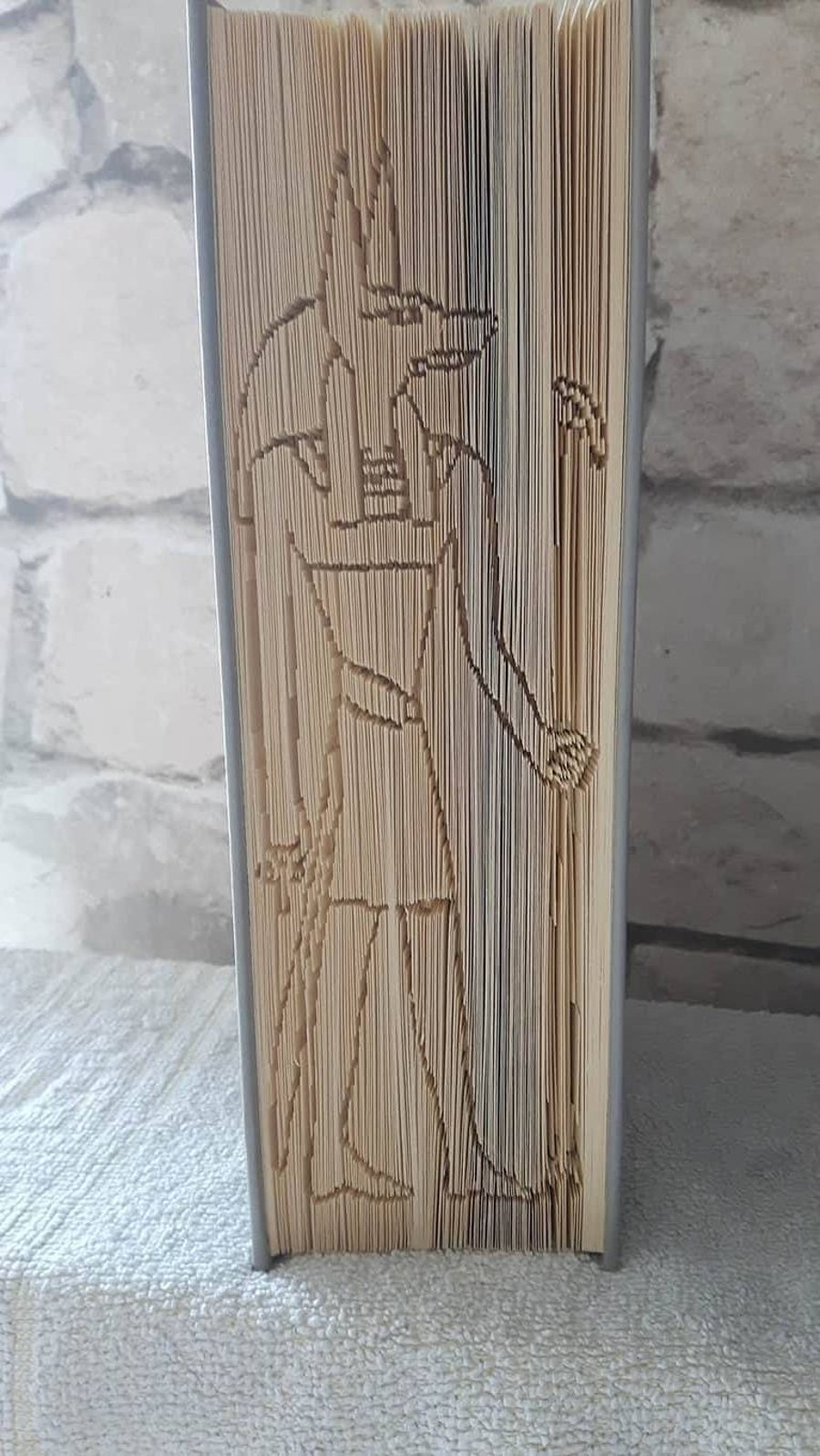 Anubis CUT & FOLD Book Folding Pattern - EMAILED PDF PATTERN