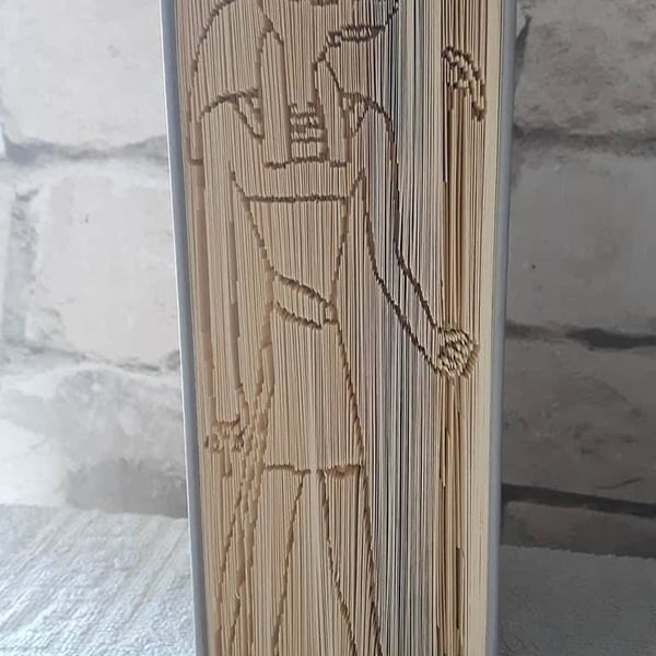 Anubis CUT & FOLD Book Folding Pattern - EMAILED PDF PATTERN