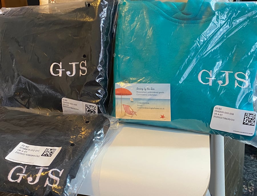 Custom order personalisation only 