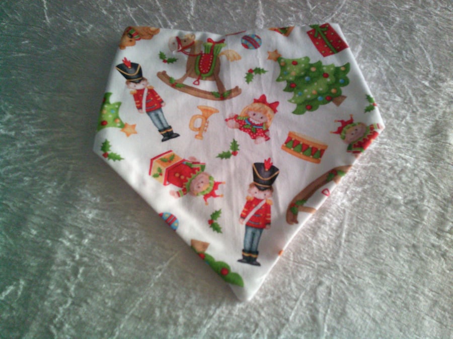 Christmas Dribble Bib