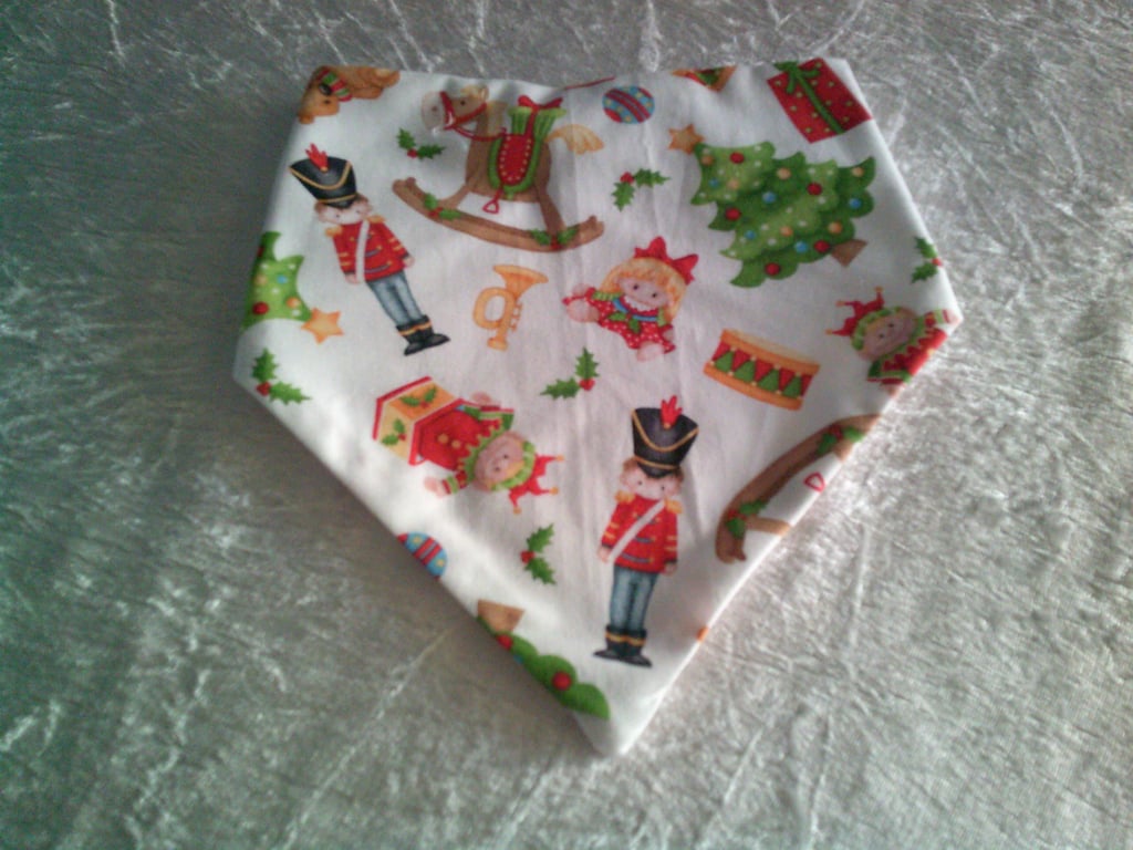 Christmas Dribble Bib