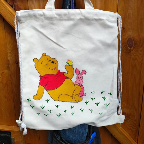 Hand painted tote bags 