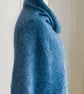 This cape is 'The Supersized Hug' - hand knit, isoft and warm capelet or poncho - Image 4