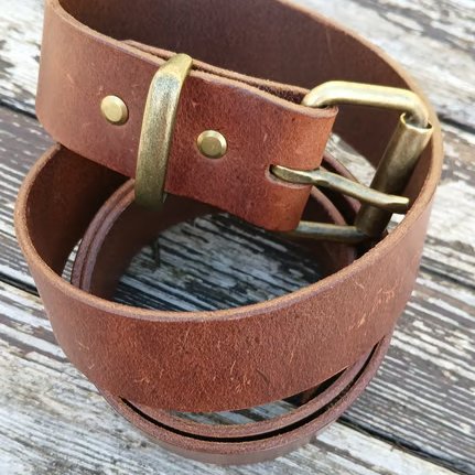 Handcrafted Lyveden Leather Belt 