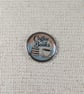 Coffee and Books - Coffee Lover Themed Badge - Large Resin Coated Pin Badge - Image 1
