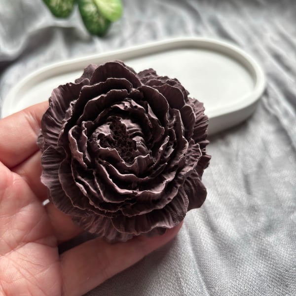 Peony Flower Fragrance Stone Diffuser - Choice of Colour