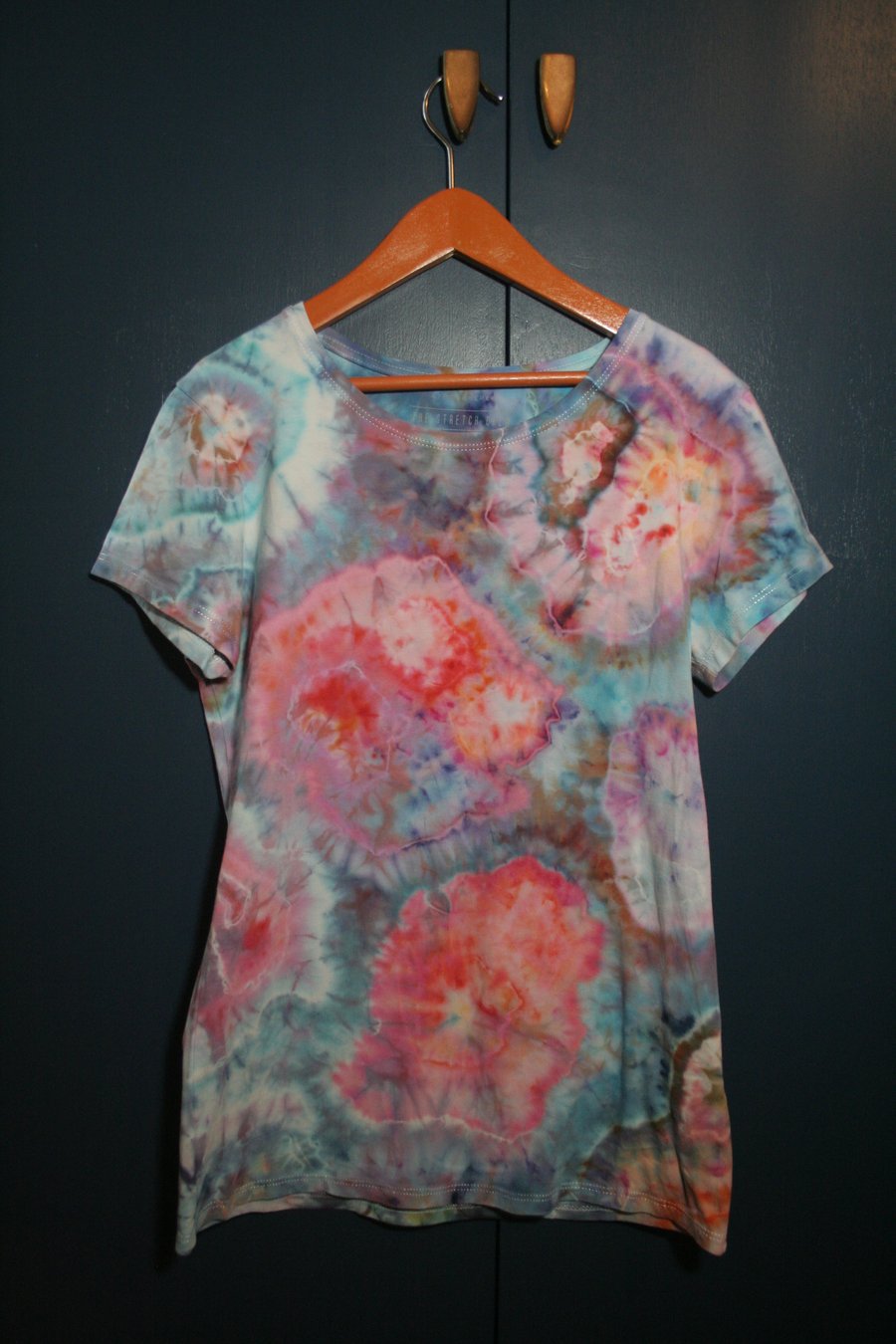 Size 12 Stretch Ice-Dye Geode T-shirt