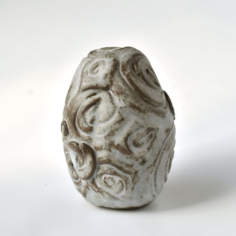 Ceramic Dragon's Egg - coil design