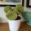 Handmade Crochet Chinese Money Plant