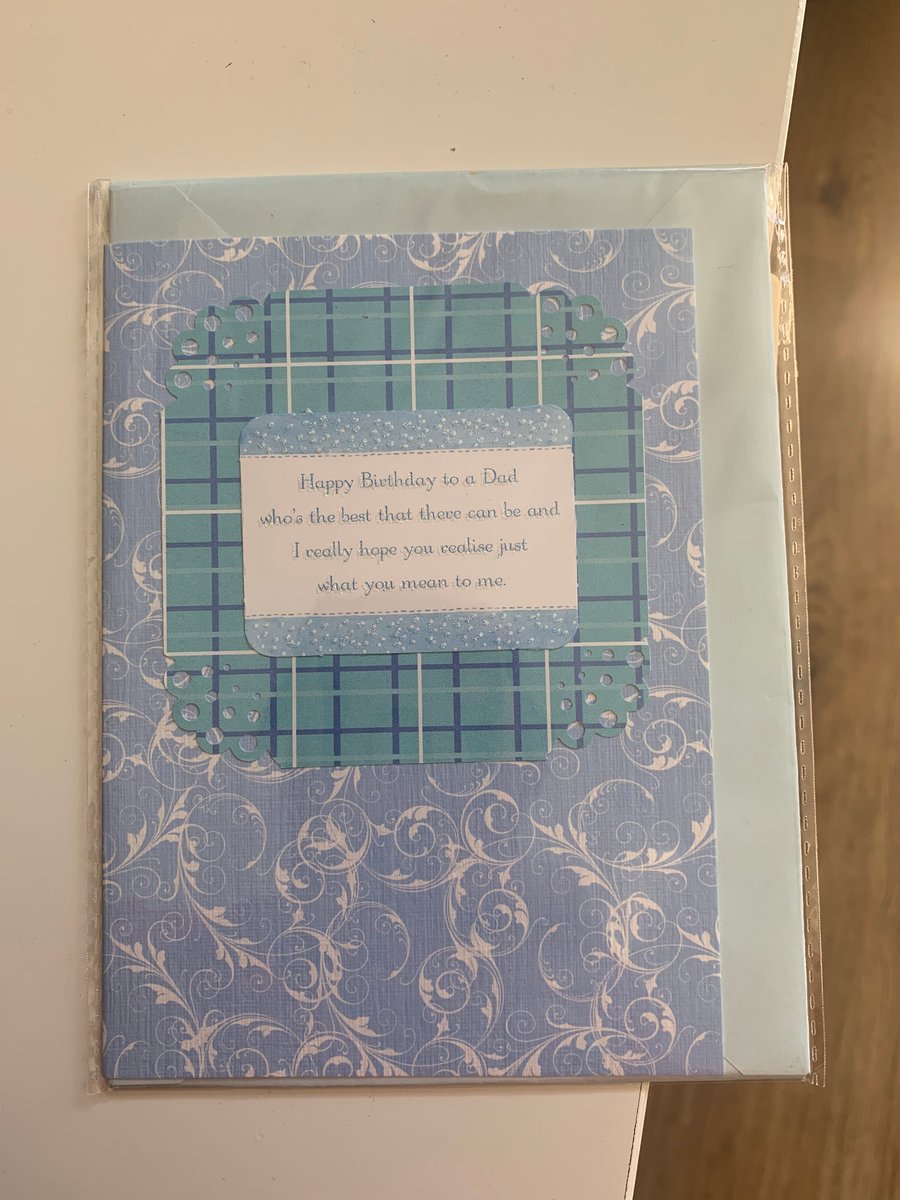 Birthday card for Dad