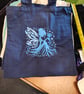 Hand painted tote bag 