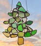 Seaglass Christmas tree suncatcher  - Image 2