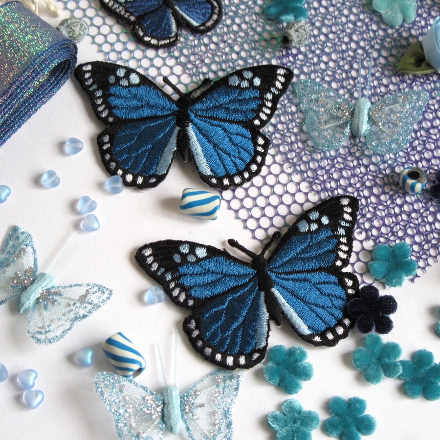 Blue Butterfly Haberdashery Bundle
