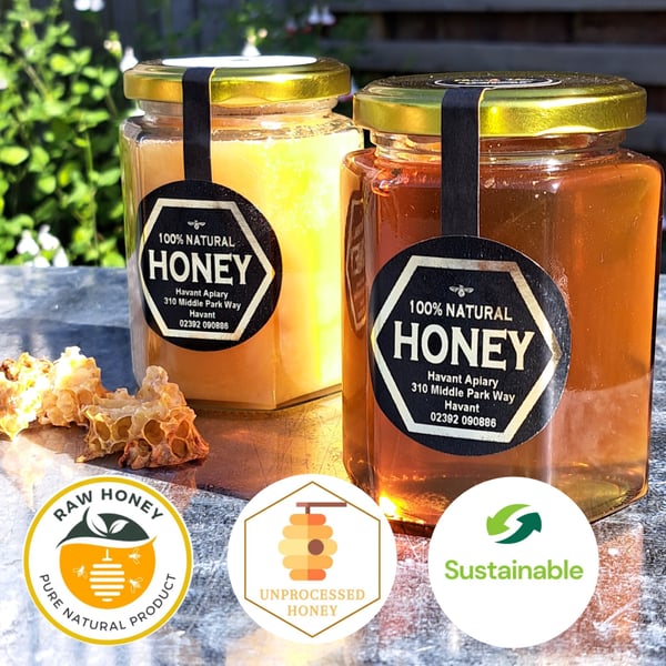 100% Pure Raw Wildflower Honey