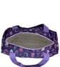 Large wash bag in Liberty cotton, floral toiletries bag with handles and pocket. - Image 4