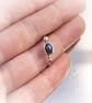 Sterling silver ring with oval labradorite - Image 5