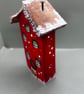 Christmas hand painted wooden house - Image 3