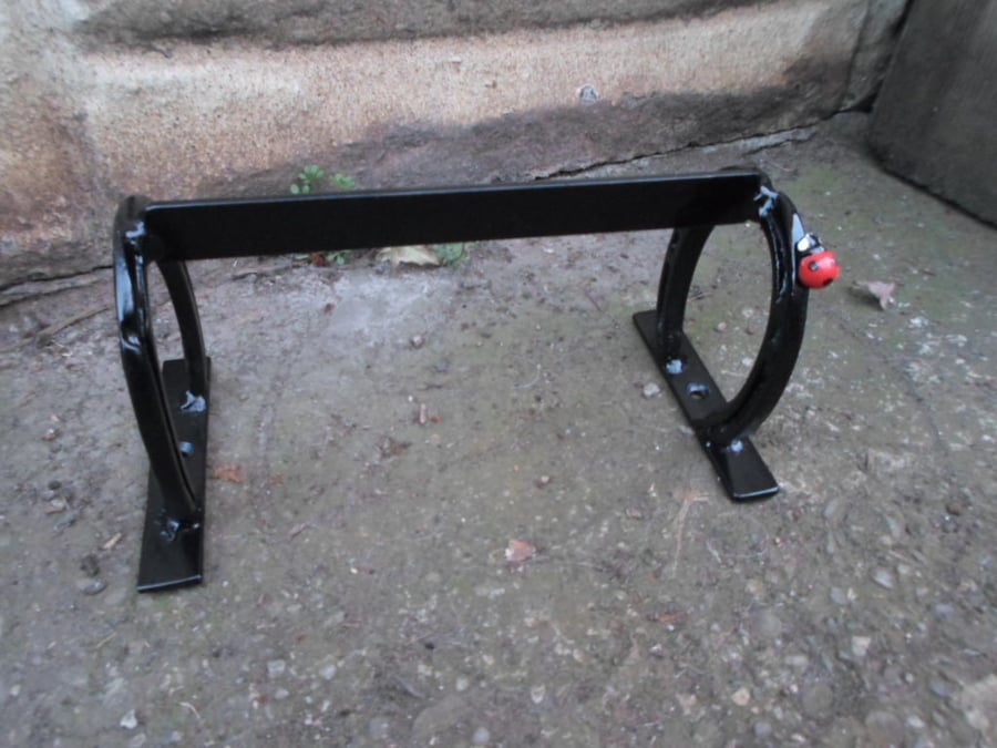 Horseshoe Boot Scraper ........Wrought Iron (Forged Steel) Free Fittings