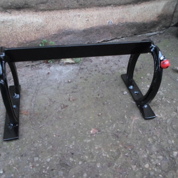 Horseshoe Boot Scraper ........Wrought Iron (Forged Steel) Free Fittings