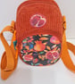 Mini phone pouch, Pomegranate  - Image 4