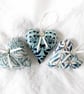 SET OF 3 LAVENDER BAGS - WILLIAM MORRIS HEART SHAPED  - Image 1