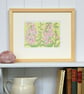 Foxgloves - Limited edition Linocut Print - Image 4