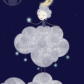 Sweet Dreams- A4 Giclee Print