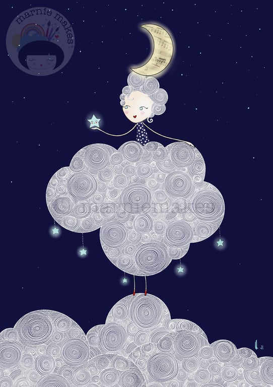 Sweet Dreams- A4 Giclee Print