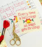 Every time a bell rings, an angel gets its wings: Cross Stitch Pattern PDF