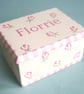 Rosebuds, Small Personalised Keepsake Box - Image 2