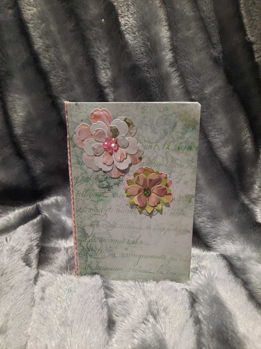 Small pretty floral  journal
