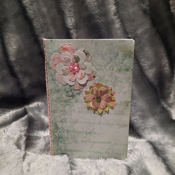 Small pretty floral  journal