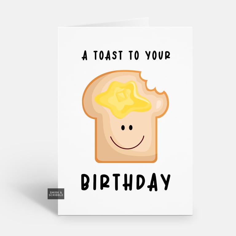 Unique Funny Birthday Card For Him Or Her 